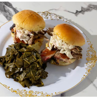 2 Brisket Sliders with two sides