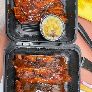 3 Ribs (Pork) with Small Side