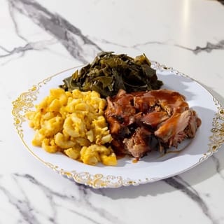 Pulled Pork Platter with Two Sides