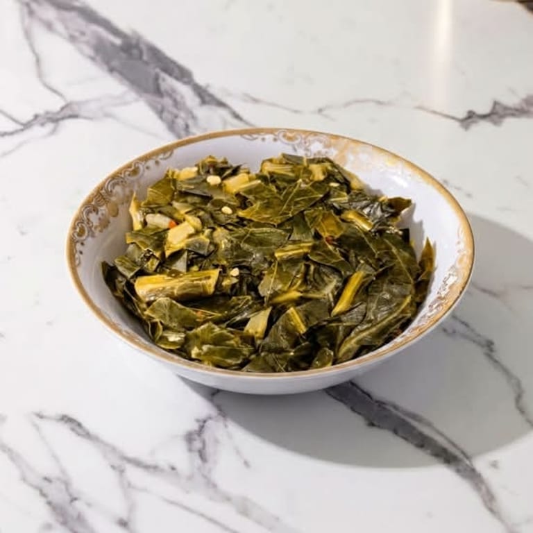 Delicious Collard Greens Await