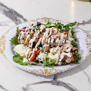 Jerk Chicken Salad with Haberno dressing (Thu)