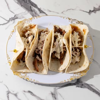 4 Pack of Pulled Pork Tacos